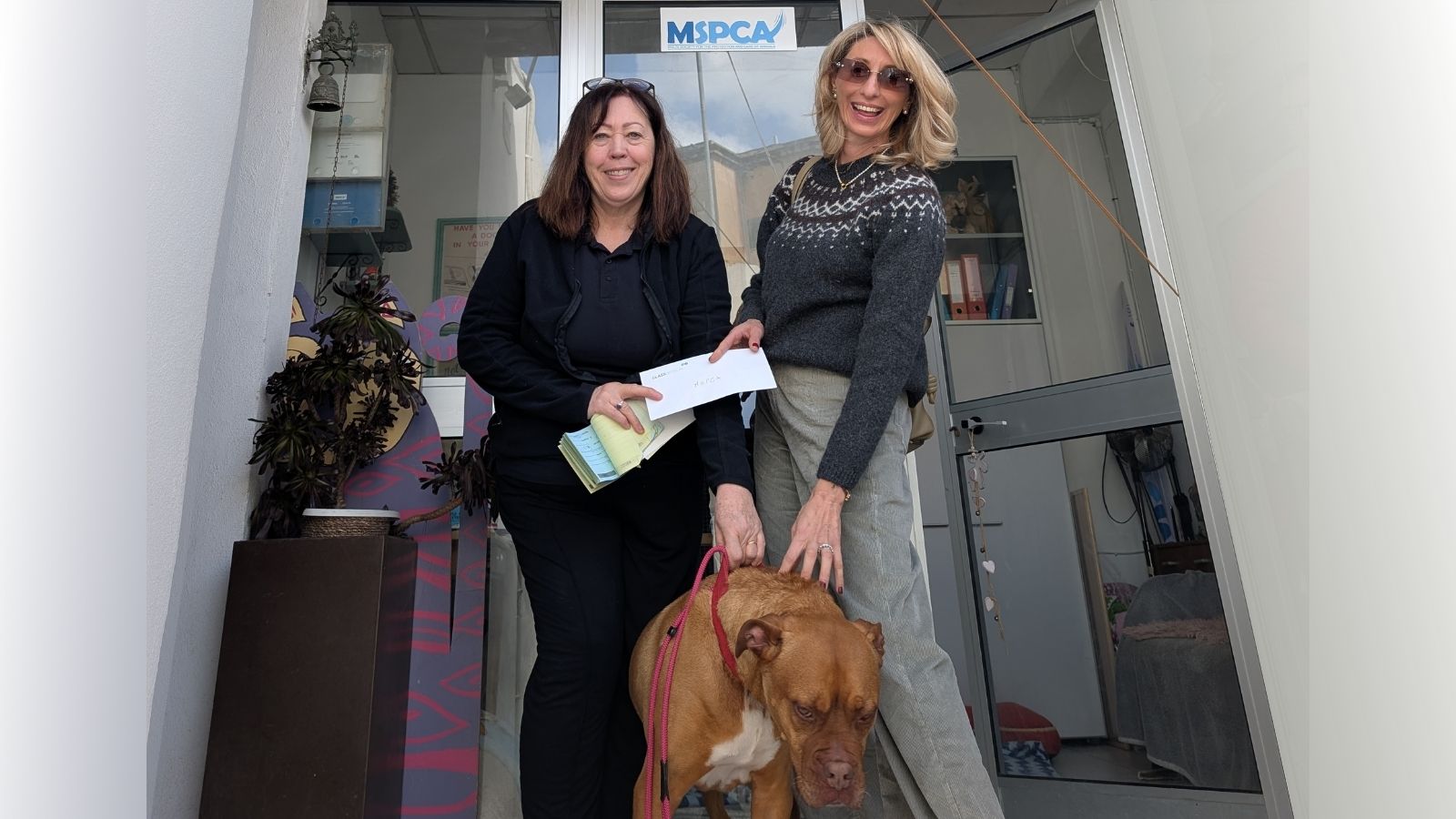 Donation to Malta Society of the Prevention of Cruelty to Animals